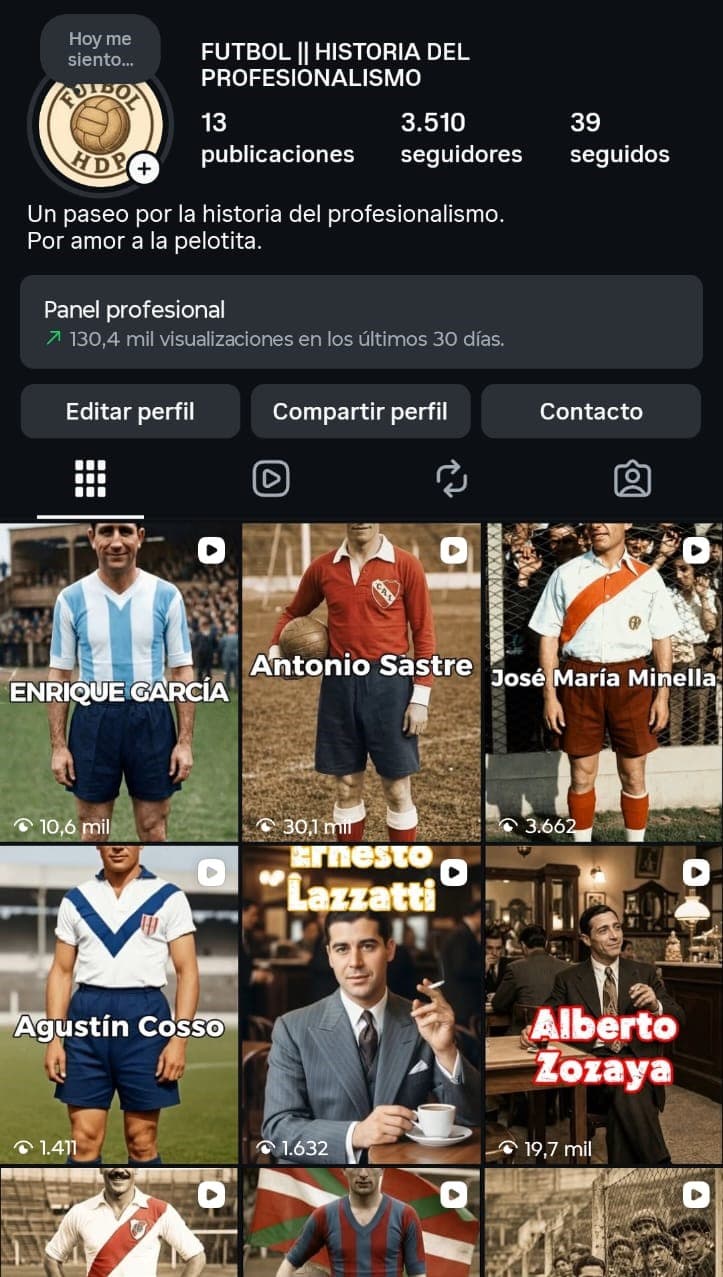 Canal de Historia del Profesionalismo